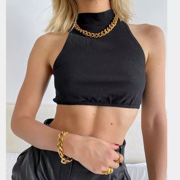 NEW 18K GOLD CHUNKY CUBAN CHAIN NECKLACE - Picture 4 of 5